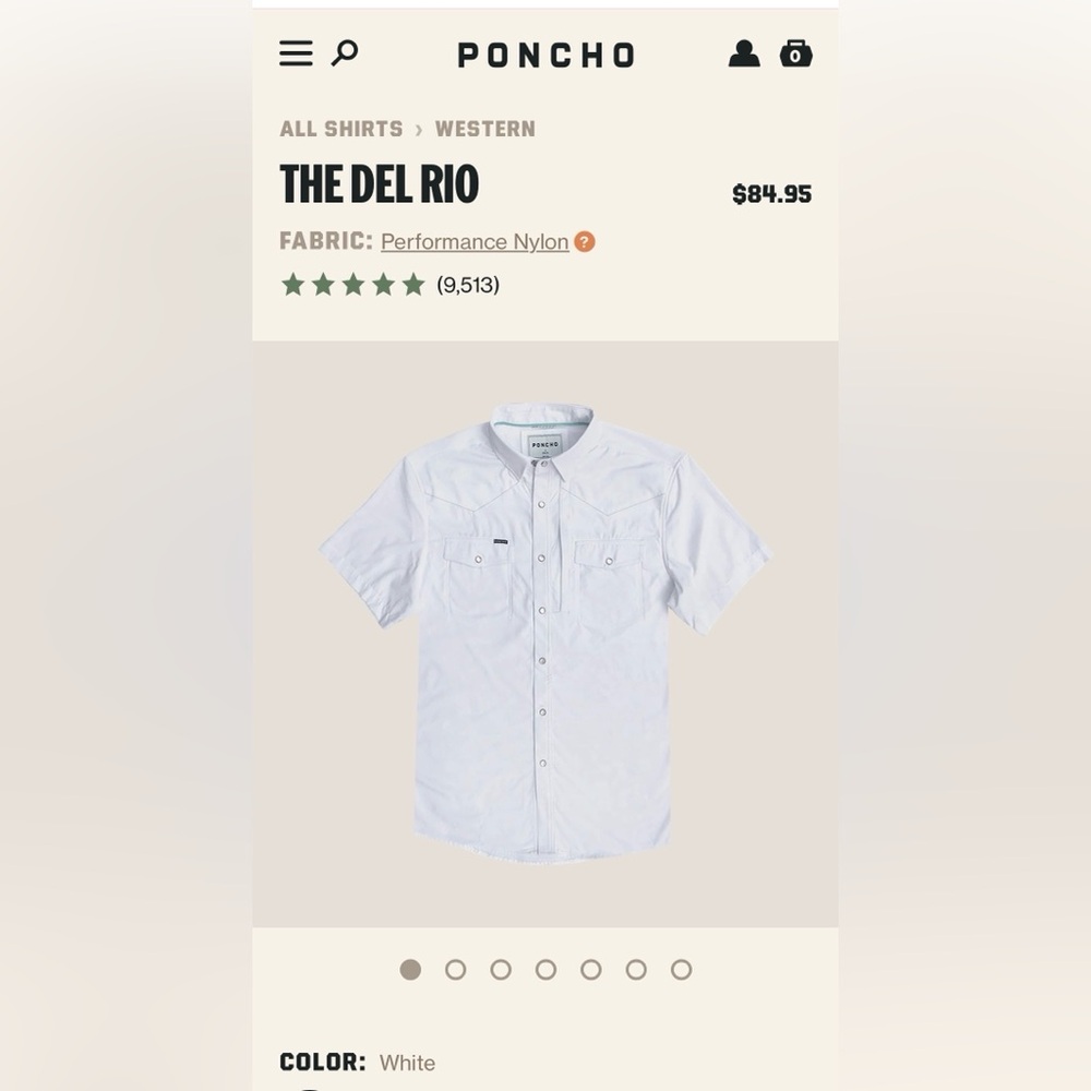 Poncho Outdoors Short Sleeve Shirts - Picture 2 of 6